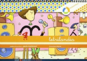 Letrilandia 4. Pauta montessori. Editorial Edelvives. (5% de descuento aplicado en el precio)